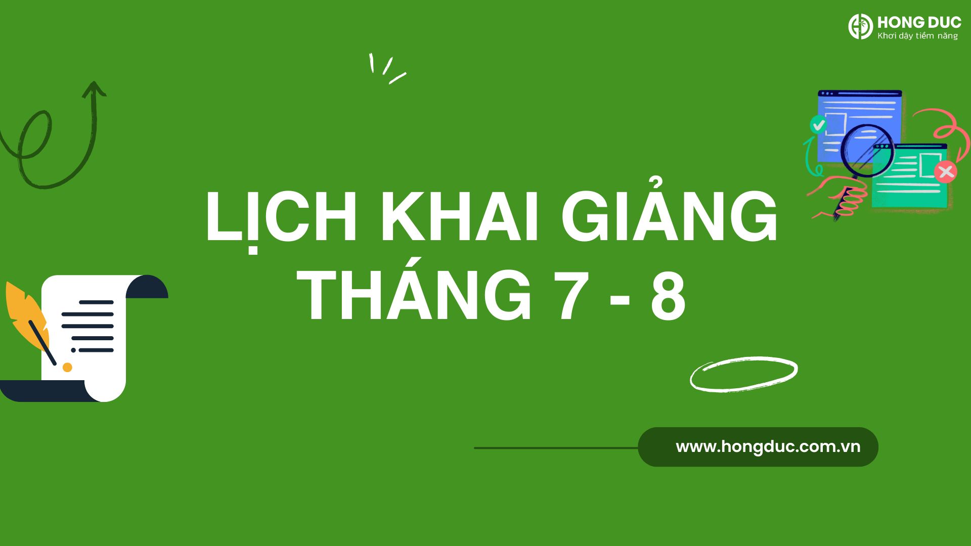 Khóa đào tạo Hồng Đức