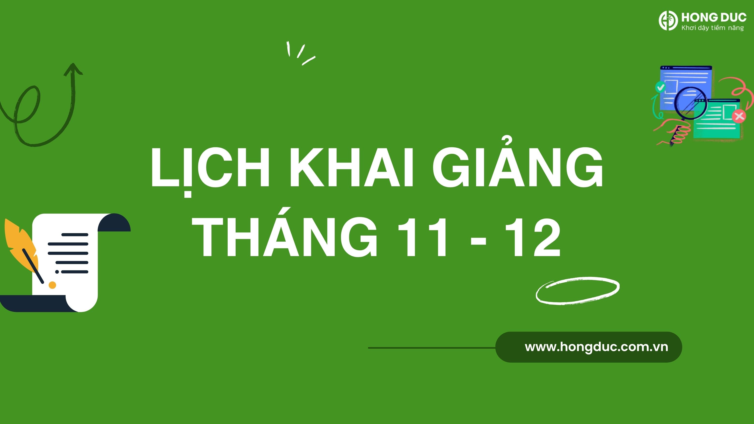 Khóa đào tạo Hồng Đức